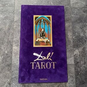 Taschen Dali Tarot Deck - Vibrant Purple and Gold